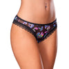 Magic Silk Crotchless Panty w/ Open Back