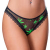 Magic Silk Crotchless Panty w/ Open Back