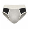 Black Grey Essential Sport's Brief Front