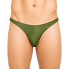 Green Fizx Rayon Thong, Men's Low Rise Underwear on a white background