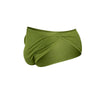 Fizx Runner's Short, Men's Loose Fit Rayon Athletic Shorts Army