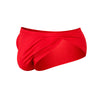 Fizx Runner's Short, Men's Loose Fit Rayon Athletic Shorts Red