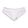White Metro Bunz Low-Rise Boxer, Men's Low Rise Underwear on a white background