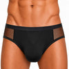 Man Wearing Tartarus Stretch Low Rise Mesh Brief, Men's Stretch Mesh Underwear