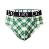 Cozy Country Style Plaids Fit Brief