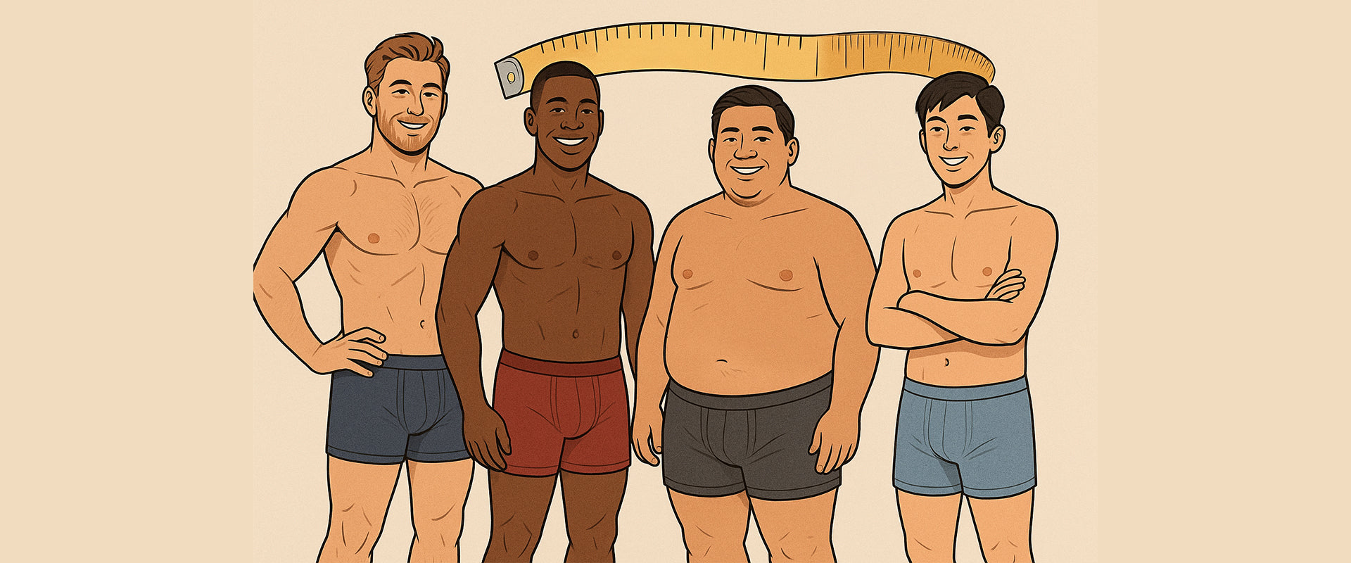 The Underwear Store Size Chart Explained: How to Measure Your Waist Find Your Perfect Fit (S to XL)