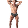 Male Power Marble Mesh Micro Mini Short