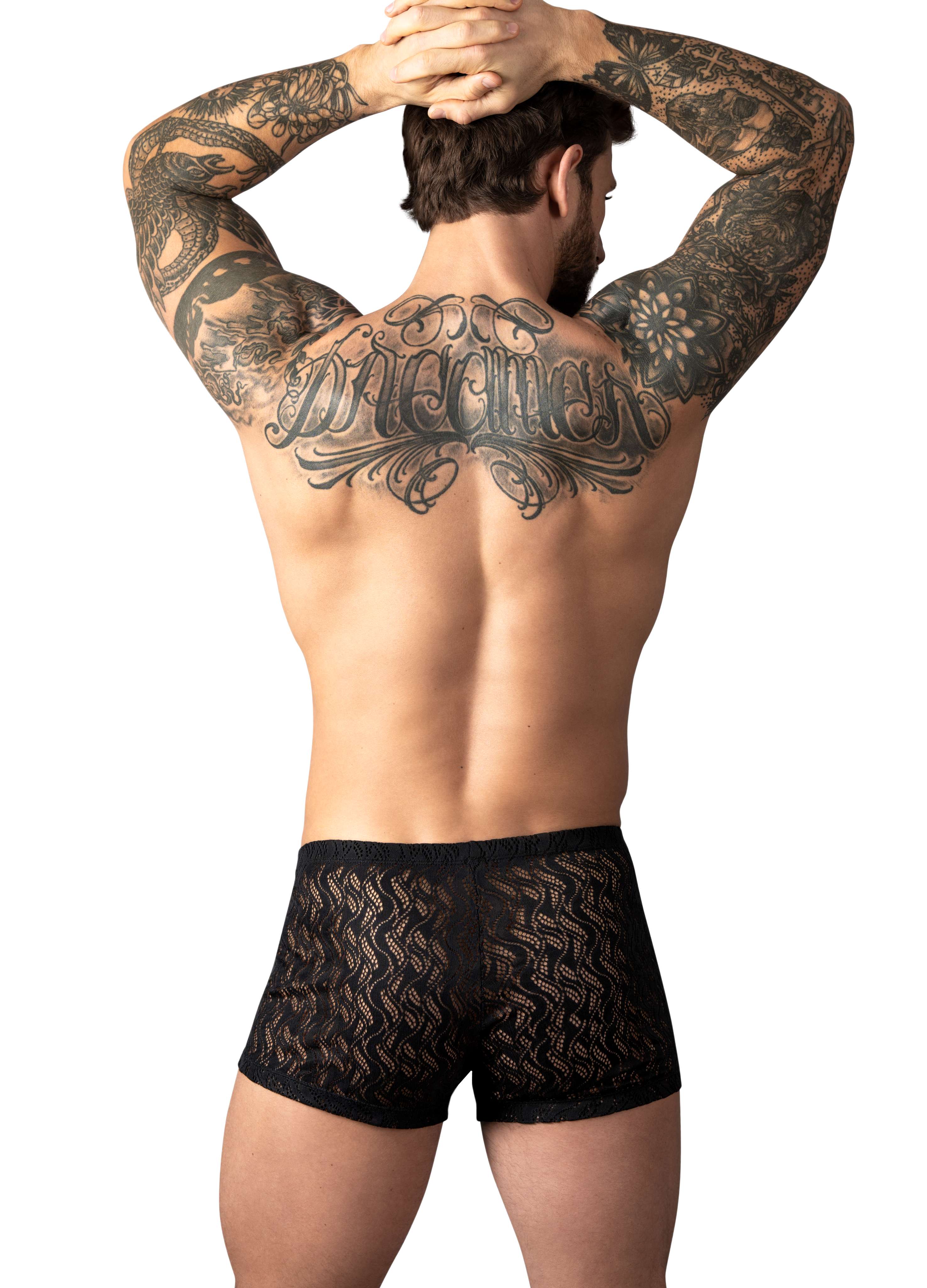 Male Power Ripple Pouch Short