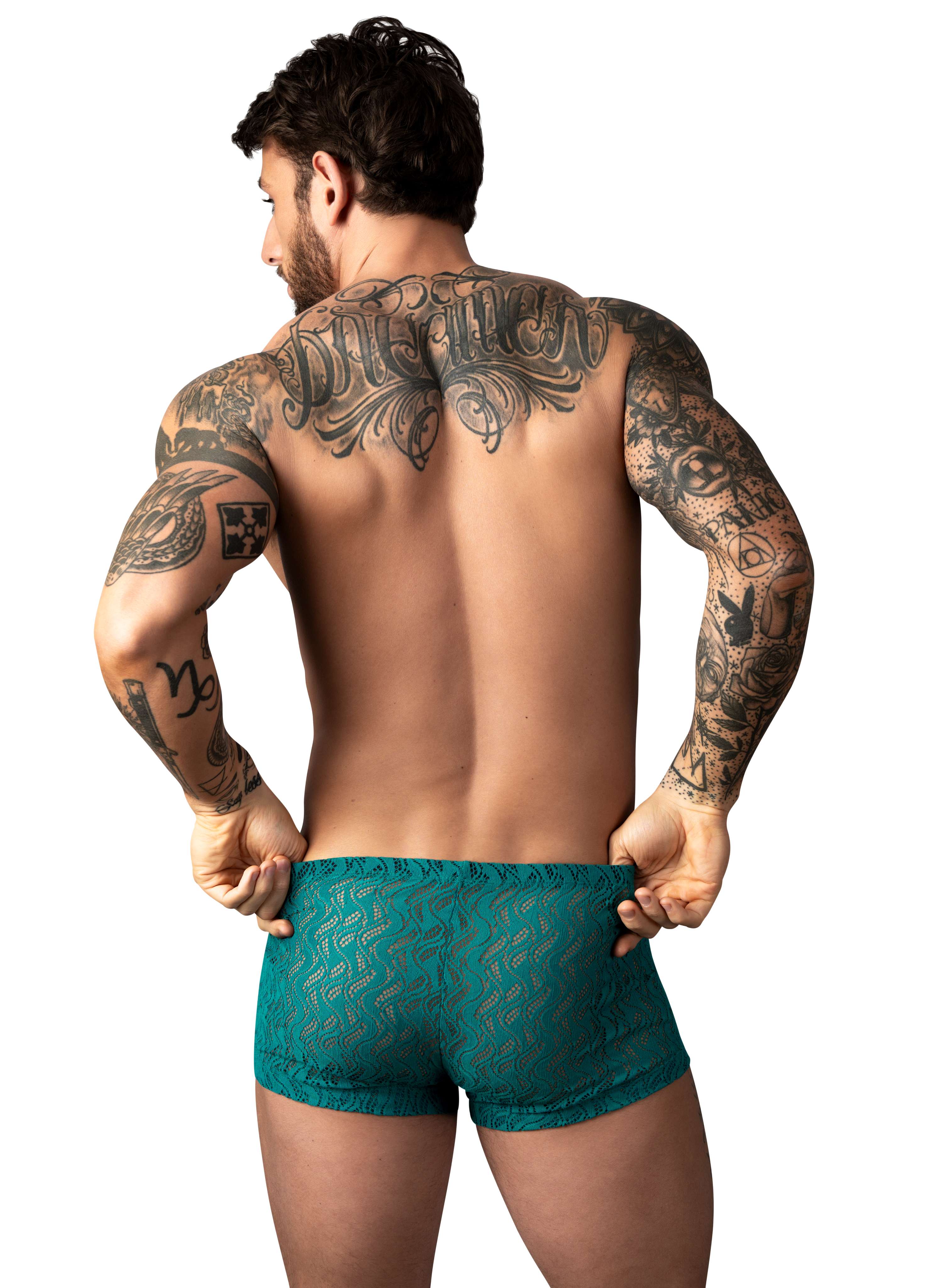Male Power Ripple Pouch Short