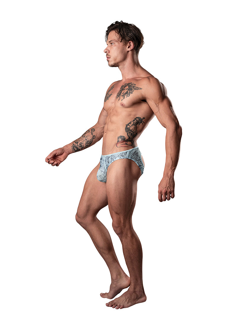 Male Power Marble Mesh Mini Moonshine