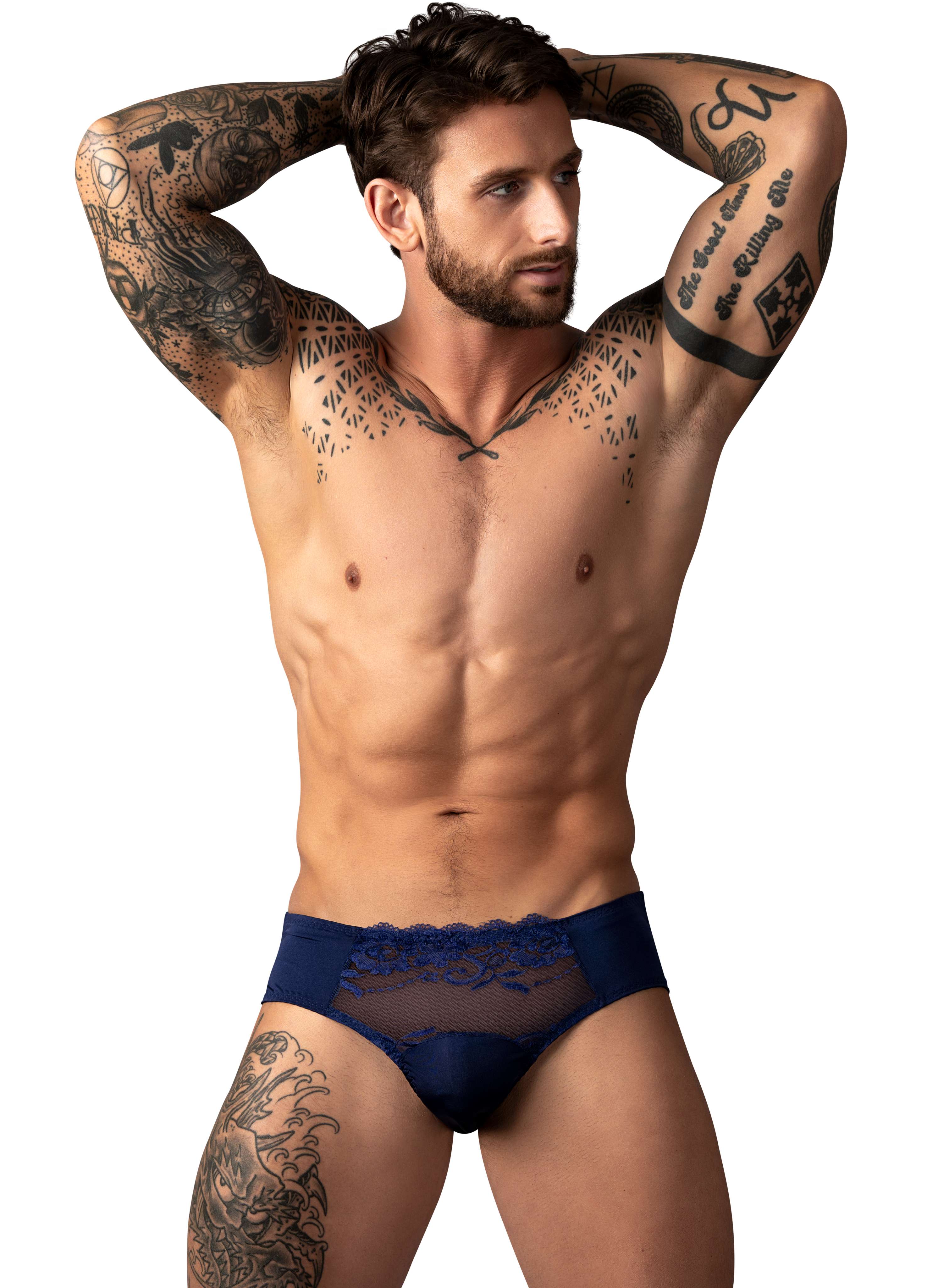 Male Power Sassy Lace Bikini