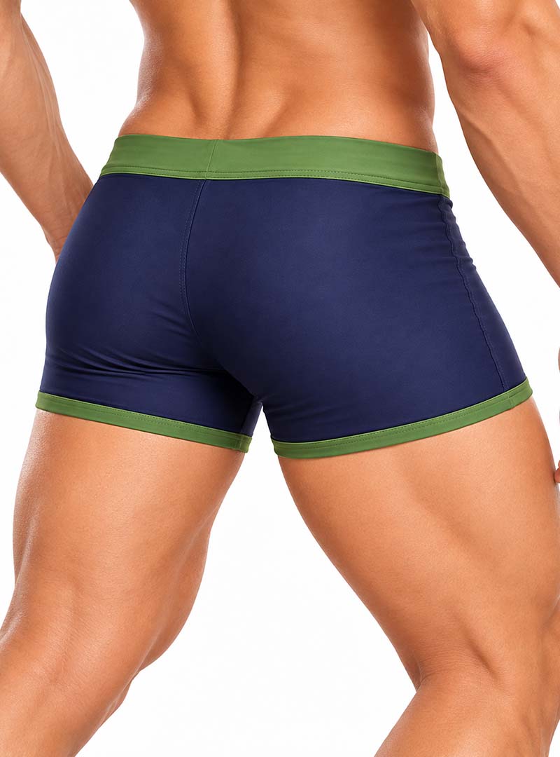 Allen Square Trunk, Quick-Drying Men's Swimwear