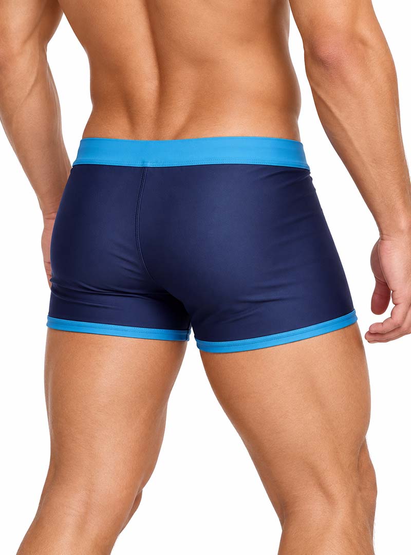 Allen Square Trunk, Quick-Drying Men's Swimwear