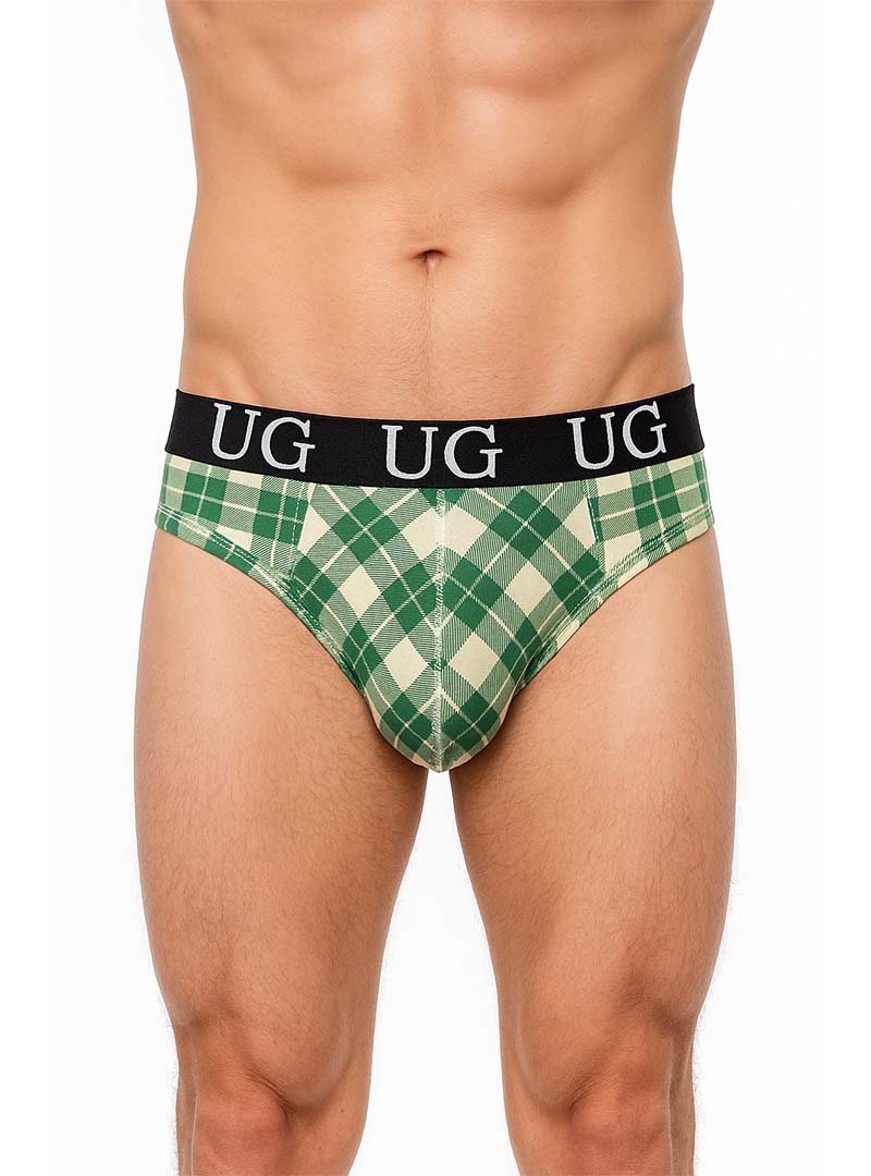 Country Style Plaids Comfort Thong