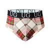 Country Style Plaids Fit Contour Jockstrap