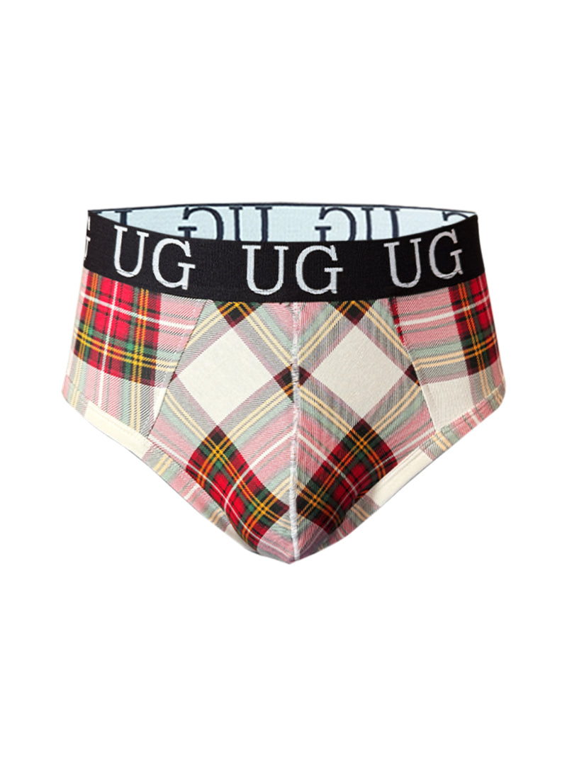 Country Style Plaids Fit Contour Jockstrap
