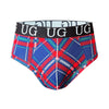 Country Style Plaids Fit Contour Jockstrap