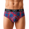 Country Style Plaids Fit Contour Jockstrap