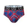 Cozy Country Style Plaids Fit Brief