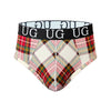 Cozy Country Style Plaids Fit Brief