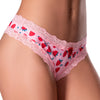 Crotchless Thong w/ Lube