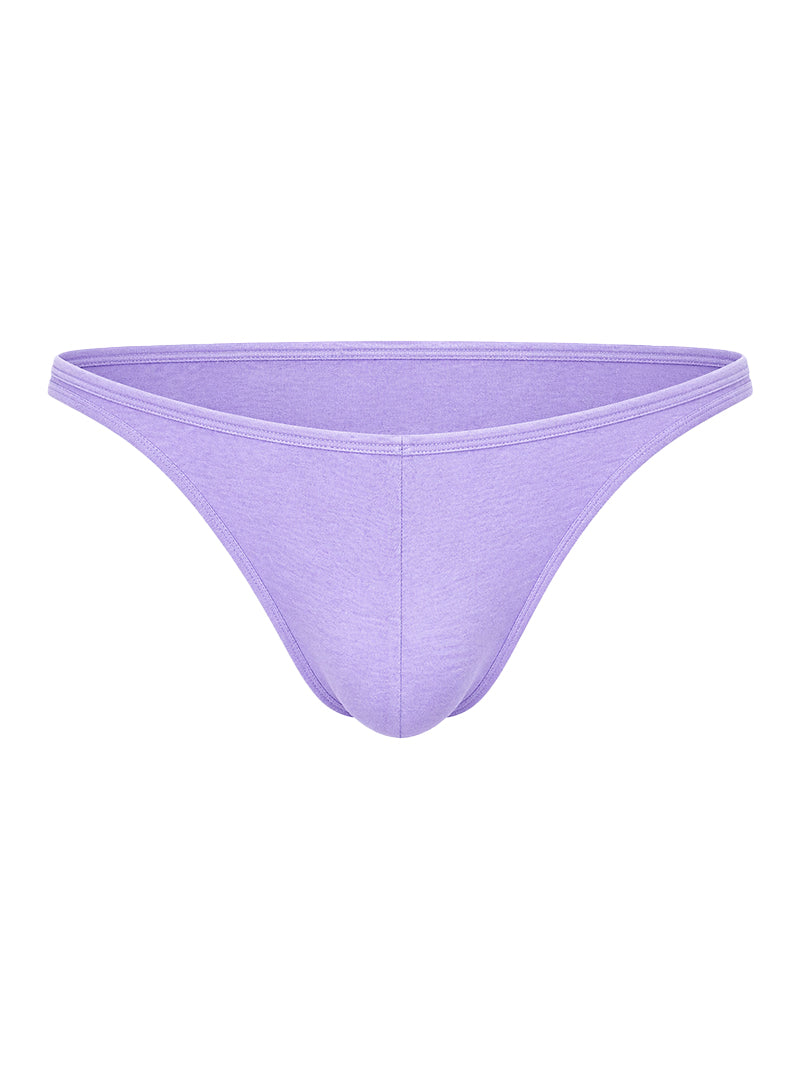 Lavender  Fizx SleekLine Rayon Thong With Plus Pouch on a white background