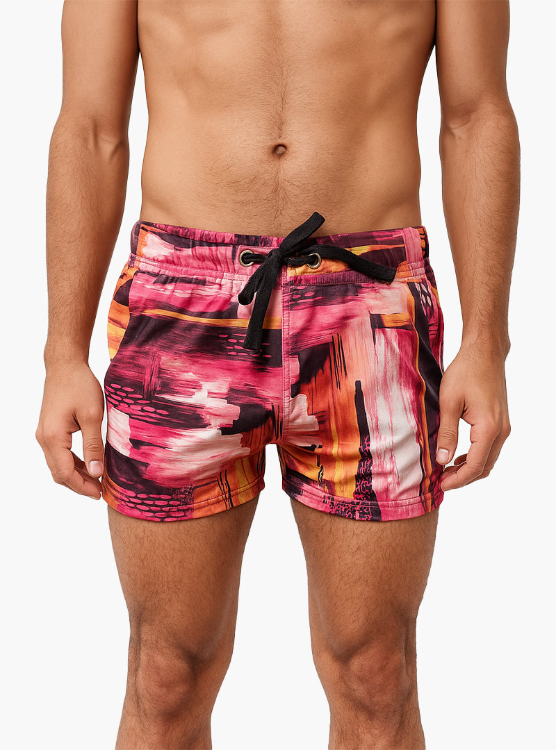KINEO FUSCHIA SWIM TRUNK
