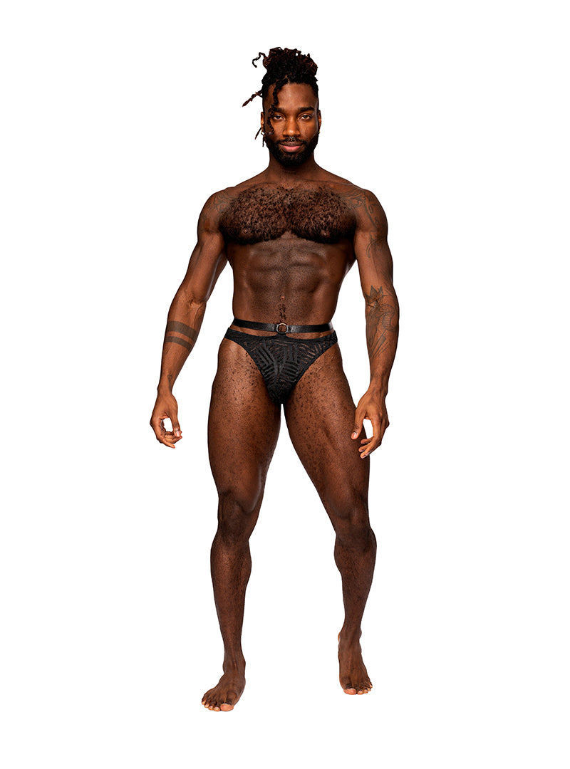 MALE POWER RUDE AWAKENING STRAP THONG