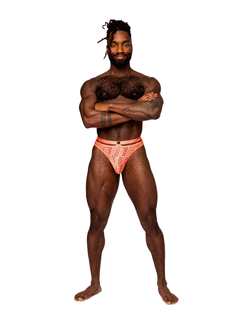 MALE POWER RUDE AWAKENING STRAP THONG