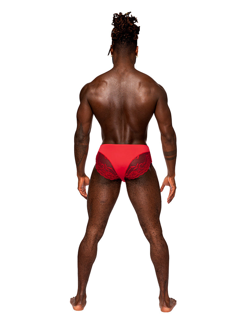 MALE POWER SASSY LACE BIKINI SOLID POUCH