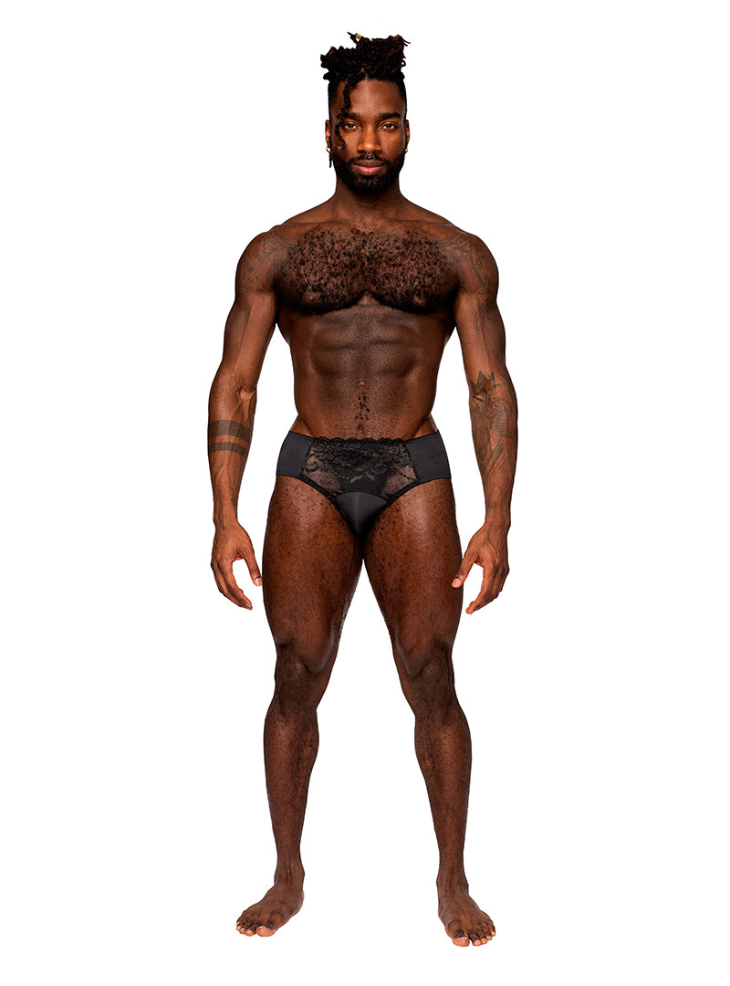 MALE POWER SASSY LACE BIKINI SOLID POUCH