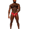 MALE POWER SASSY LACE OPEN RING THONG