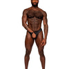 MALE POWER SASSY LACE OPEN RING THONG
