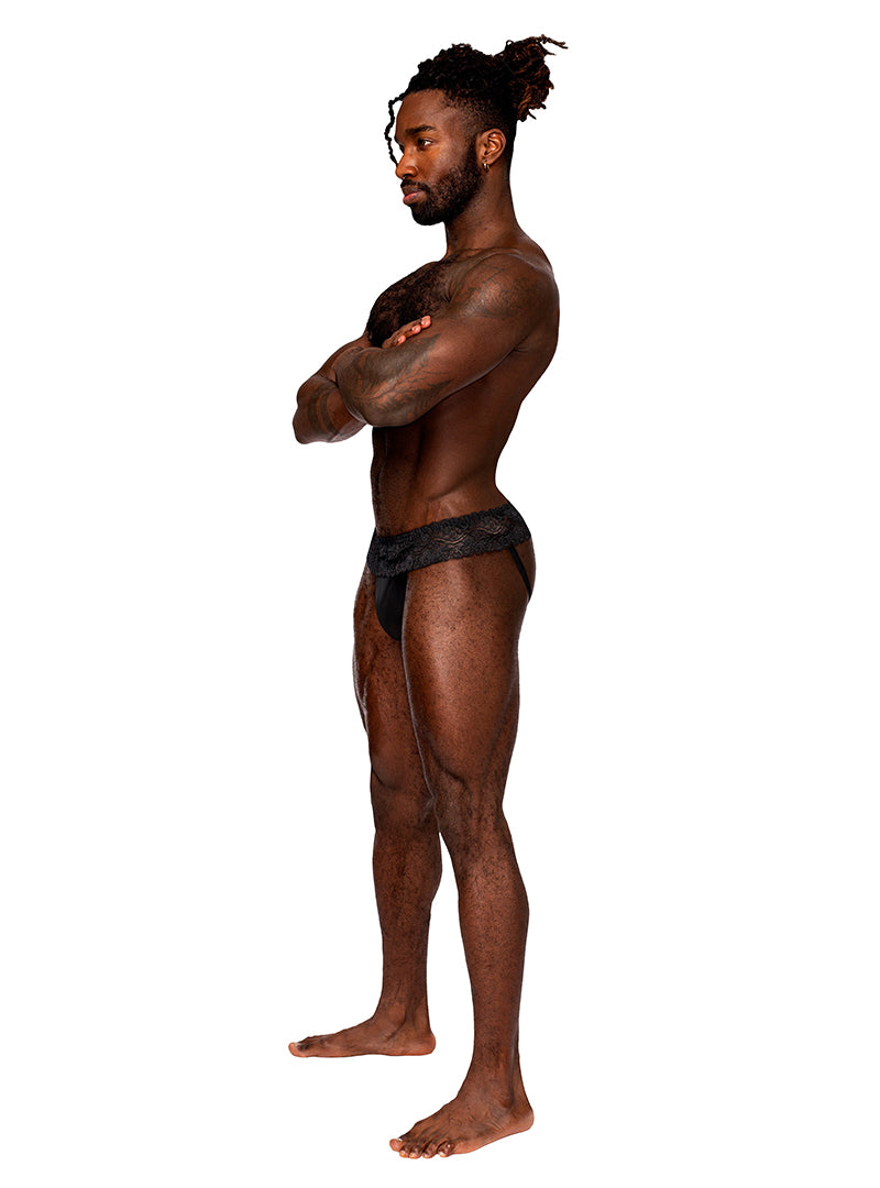 MALE POWER SASSY LACE SKIRT JOCK