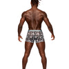 MALE POWER SHEER PRINTS SEAMLESS SHORT