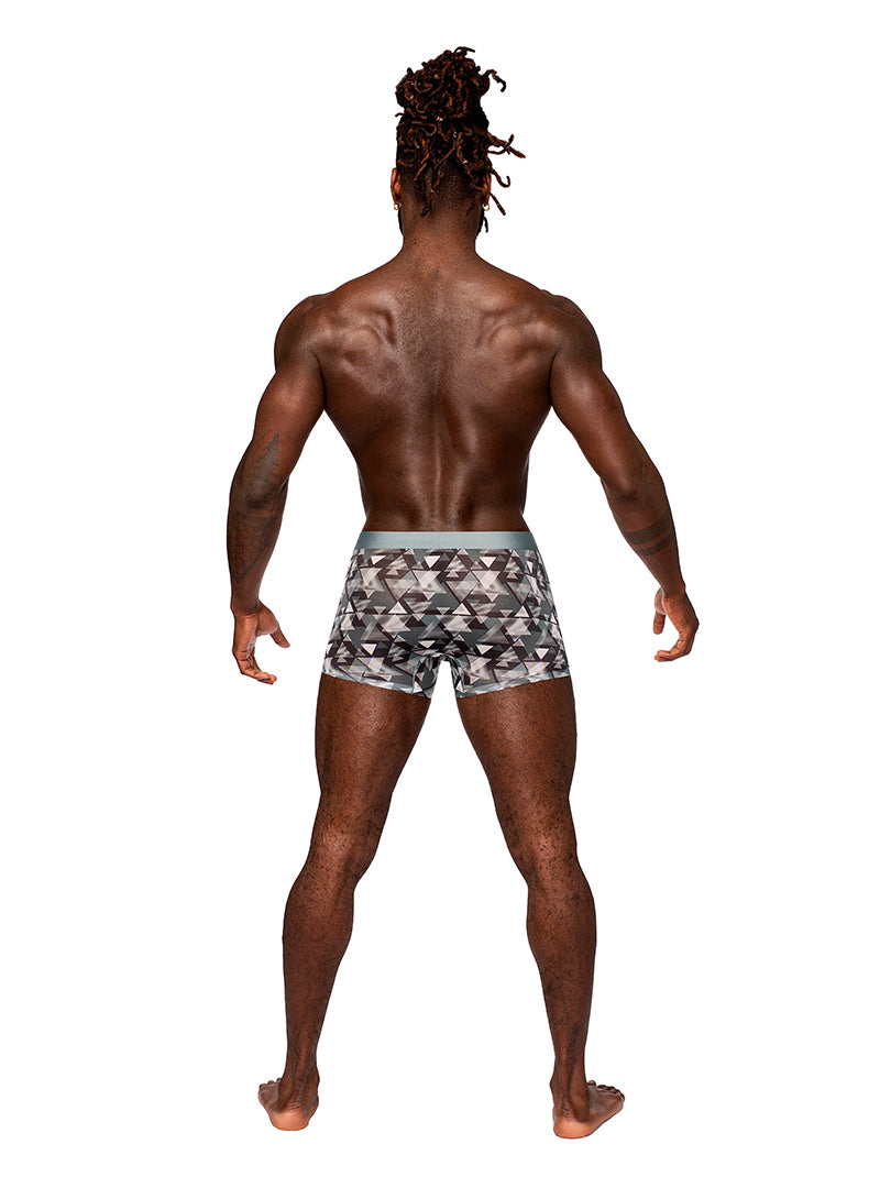 MALE POWER SHEER PRINTS SEAMLESS SHORT