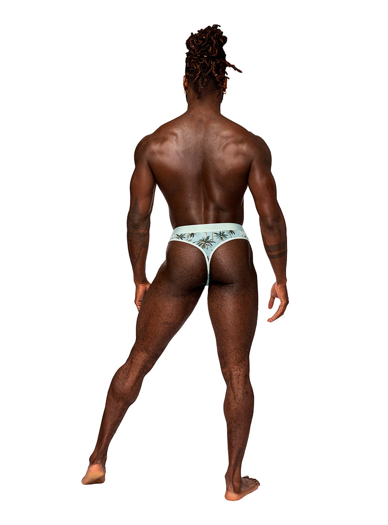 MALE POWER SHEER PRINTS THONG