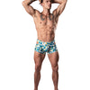 Male Power Cutout Mini Short