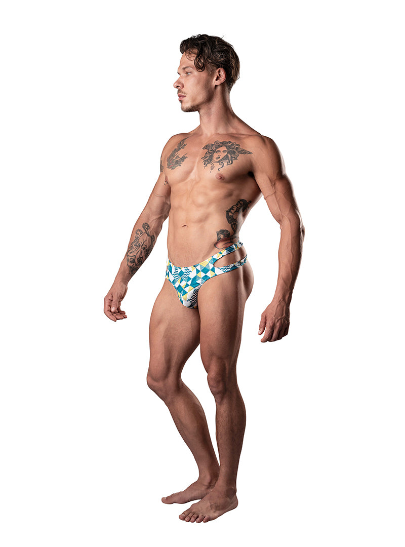 Male Power Cutout Thong