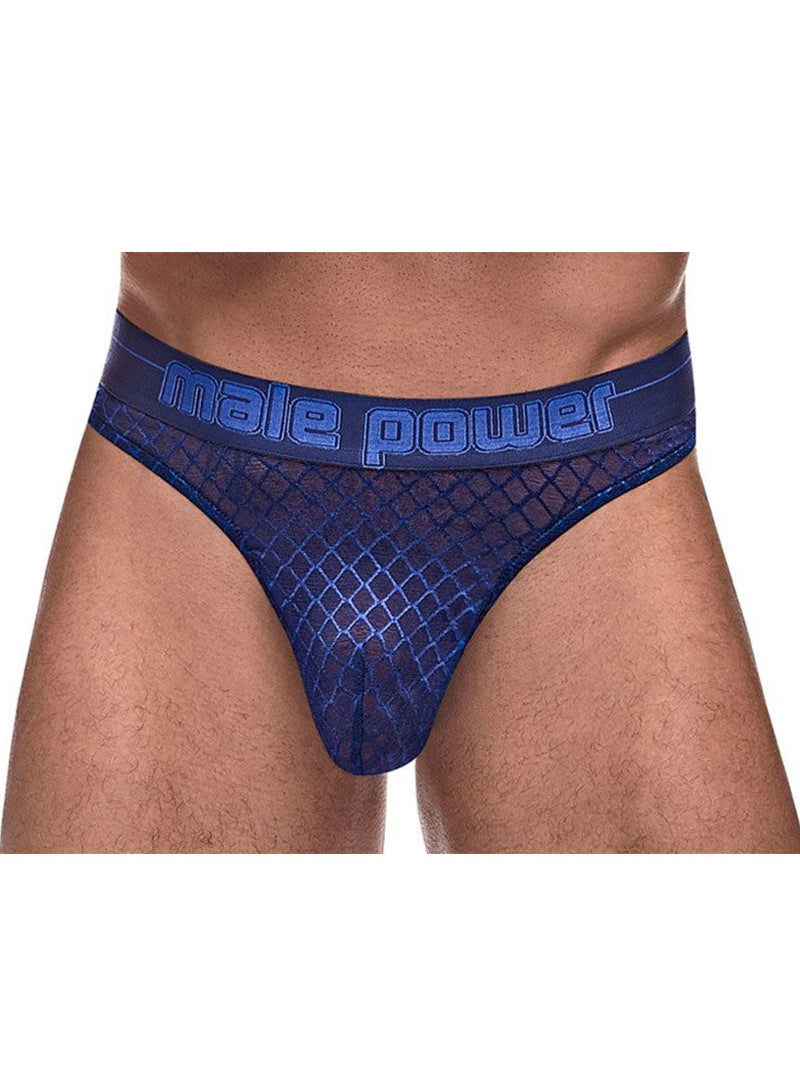 Male Power Diamond Mesh Bong Thong