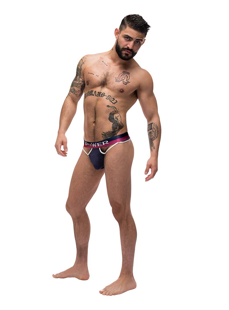 Male Power French Terry Cutout Thong