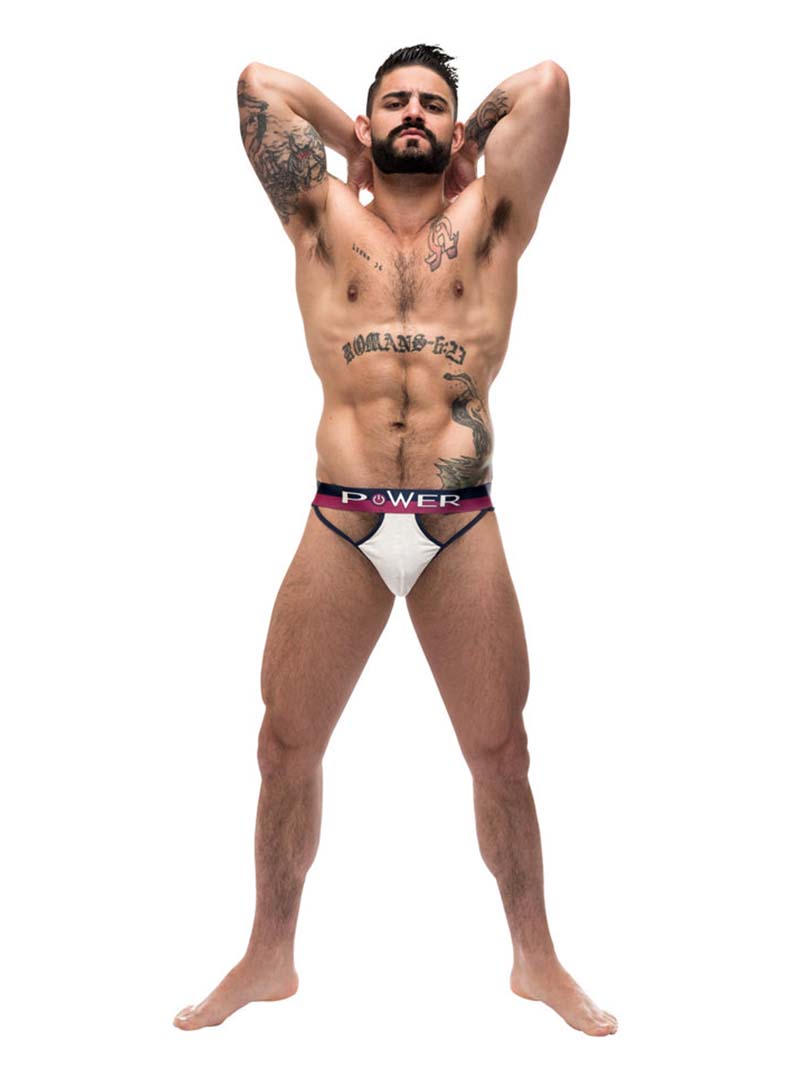 Male Power French Terry Cutout Thong