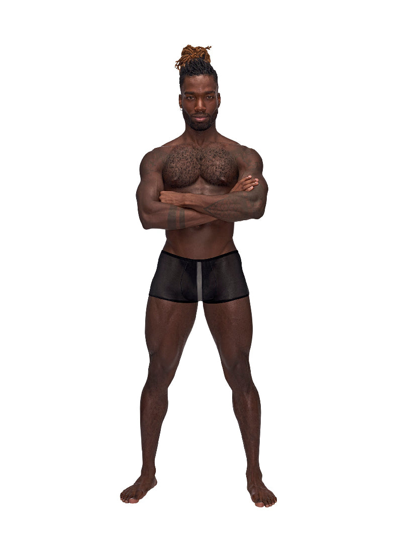 Male Power Landing Strip Mini Short