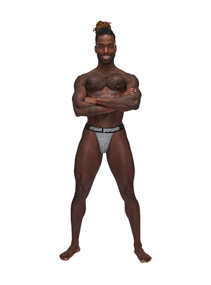 Male Power Sexagon Strappy Ring Jock