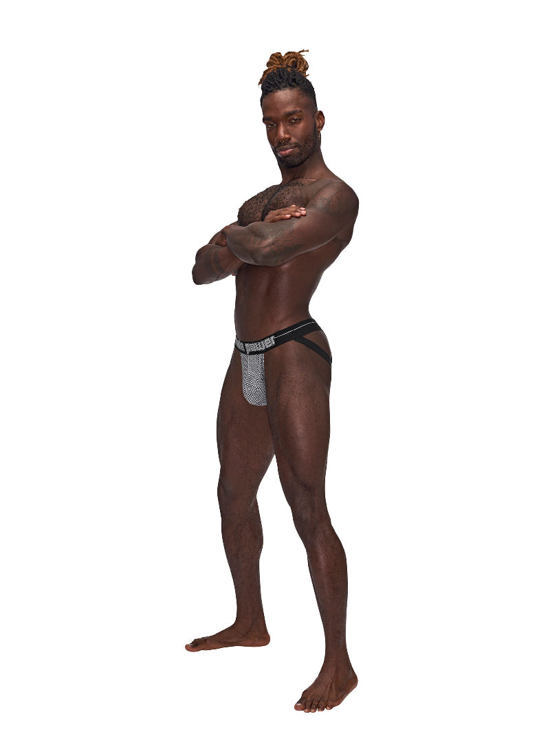 Male Power Sexagon Strappy Ring Jock