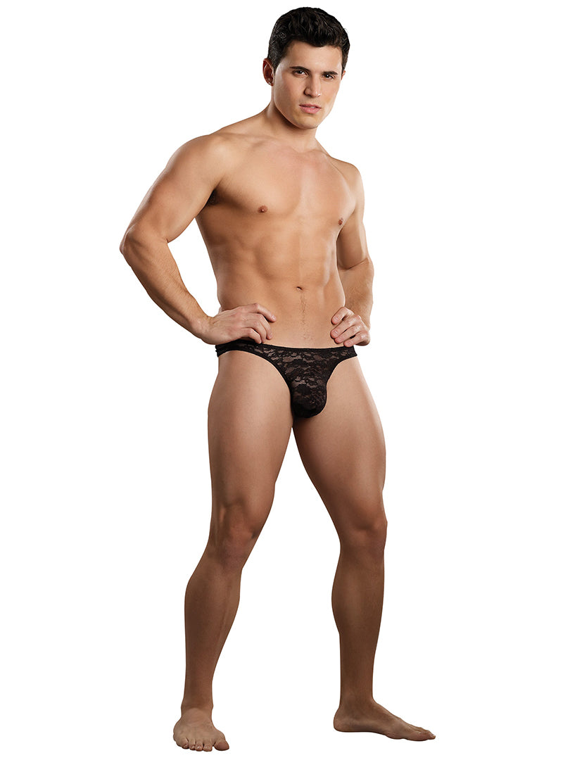 Male Power Stretch Lace Bong Thong