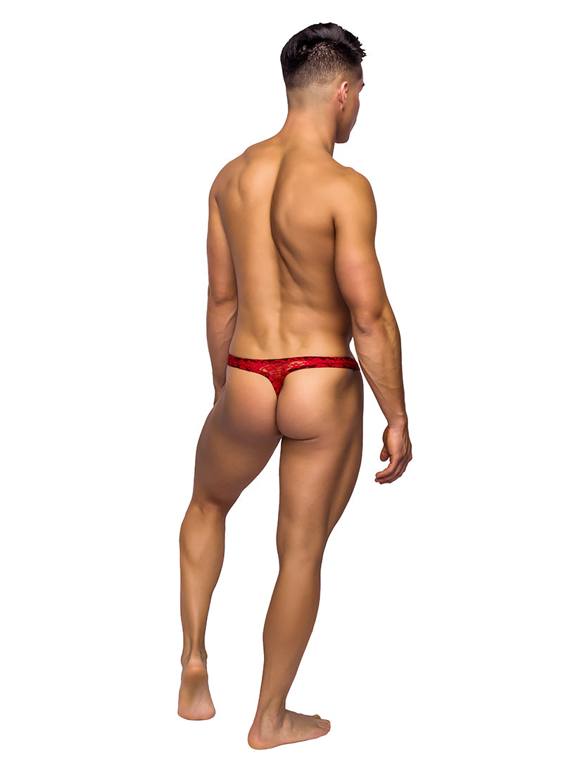 Male Power Stretch Lace Bong Thong