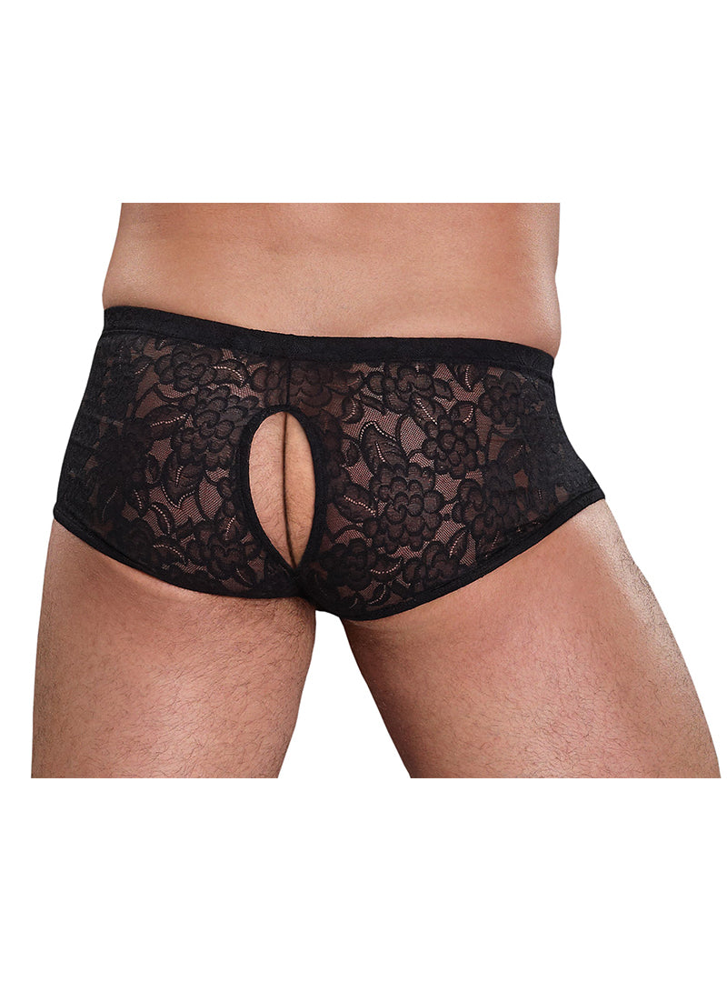 Male Power Stretch Lace Double Pleasure Trunk