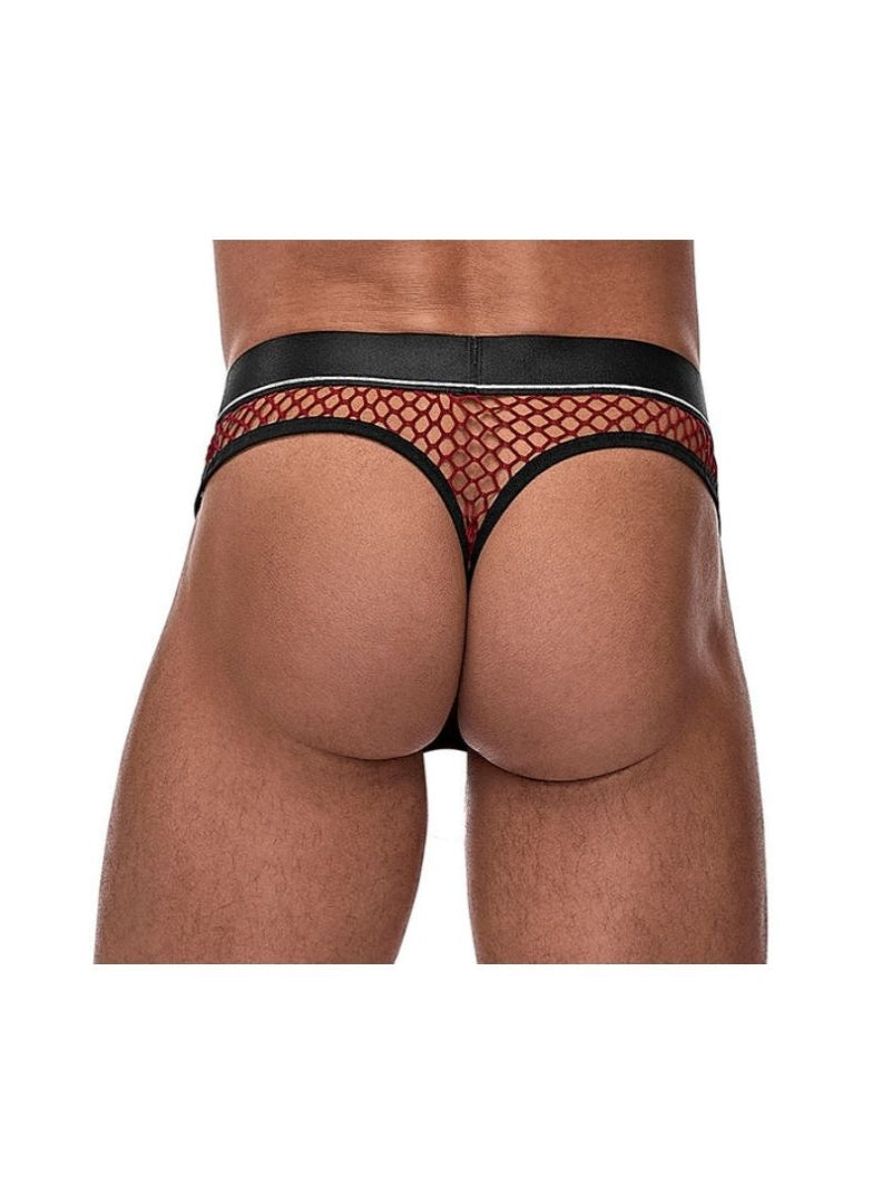 Men's Soft Elastic Cockring Underwear - 5/10 Pack G-String Thong Briefs With Ring (Multicolor, One Size)