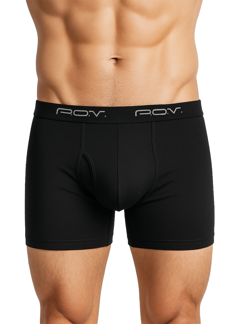 POV Flyfront Cotton Boxer